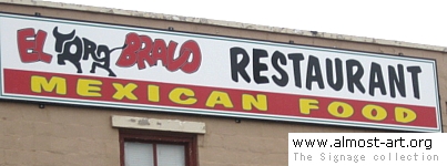 a sign